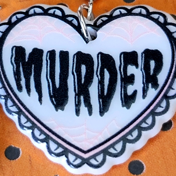Murder Earrings - Picture 2 of 2